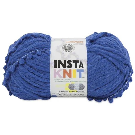 Lion Brand Yarn InstaKnit Yarn - Goody Blue Shoes, 122 yds {1}