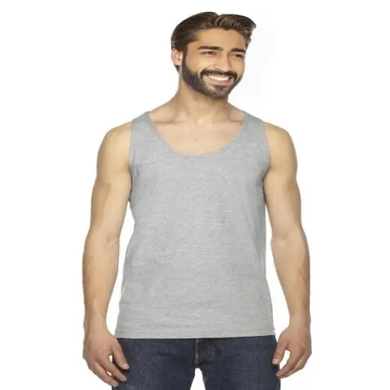 American Apparel&reg; Unisex Fine Jersey Tank - 2408 Black {7}