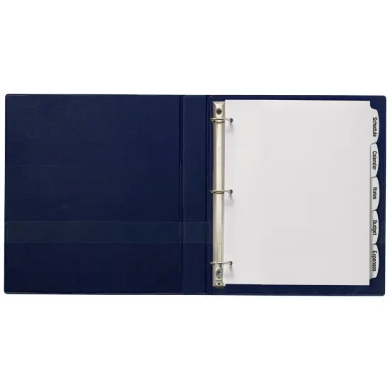 Avery Big Tab Printable White Label Dividers, 5-Tab with Easy Peel Labels, Dividers for 3 Ring Binders, 20 Sets (14434) {5}