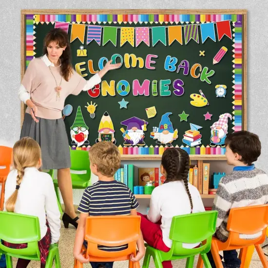 62Pcs Back to School Bulletin Board Decorations {2}