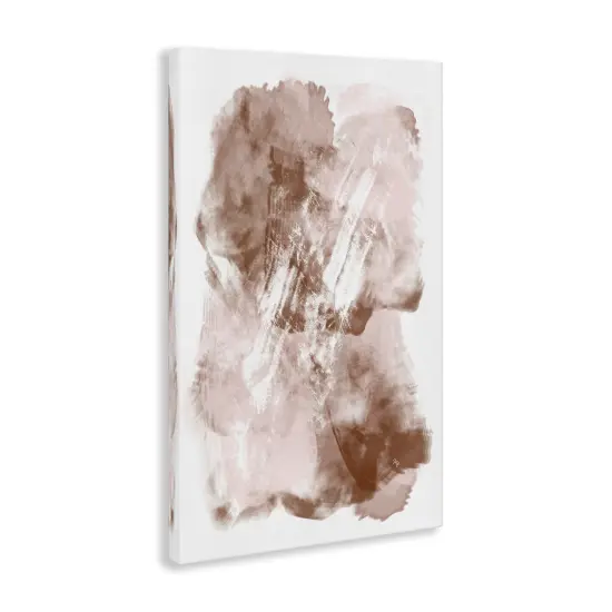 Stupell Industries Neutral Earthy Brown Splatter Canvas By Martina Pavlova {3}