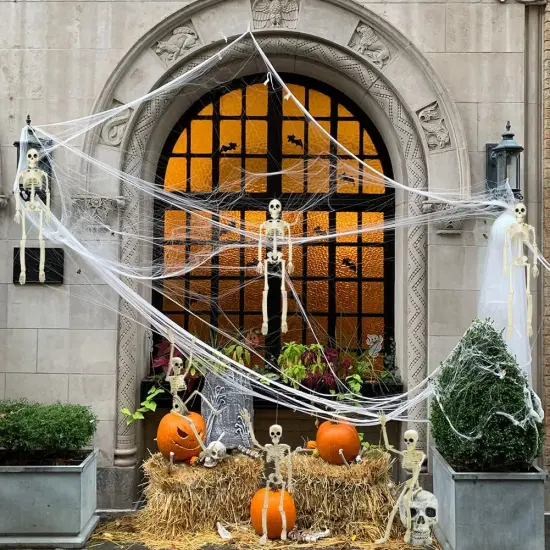 6PCS Skeleton Halloween Decorations {5}