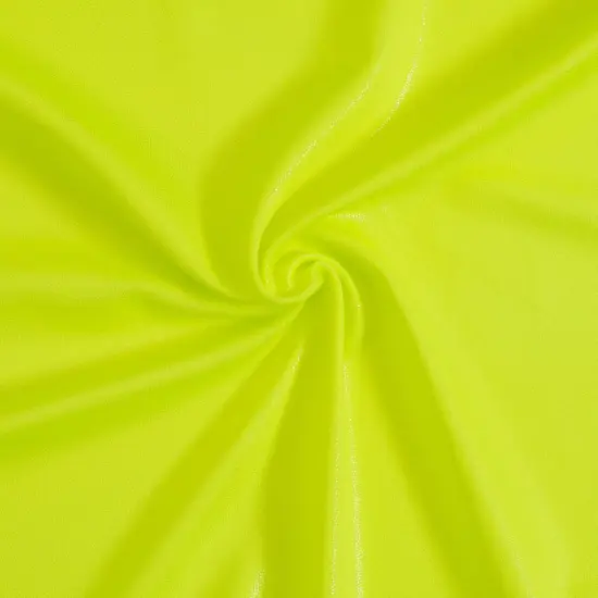 1 Yard Foggy Foil 4 Way Stretch Nylon Spandex Tricot Fabric For Swimwear Cosplay Dancewear 60&rdquo; Width Neon Yellow {1}
