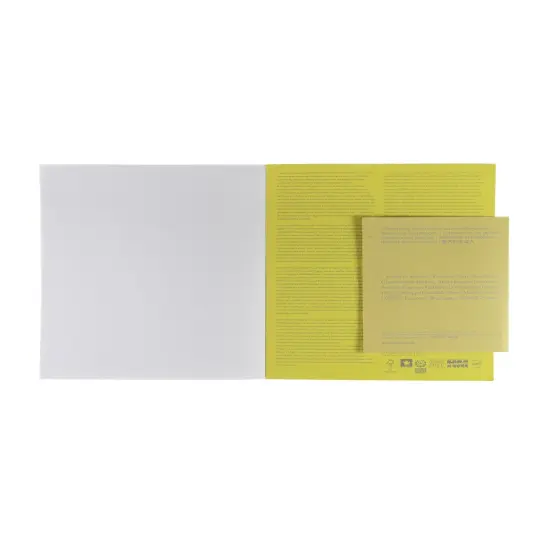 Fabriano Ecoqua Plus Perfect-Bound Notebook, 5.8 in x 8.3 in, A5 Yellow {6}