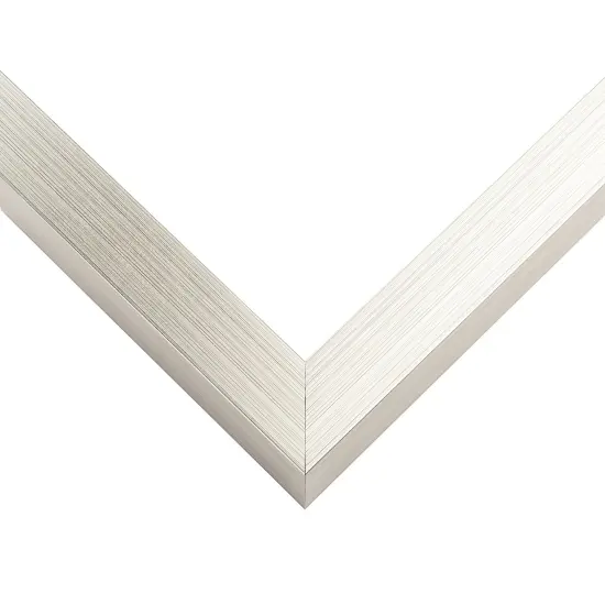 Photo Size Shadow Box 1.5" Depth Silver Picture Frame - UV Acrylic, Backing, Hanging Hardware {4}