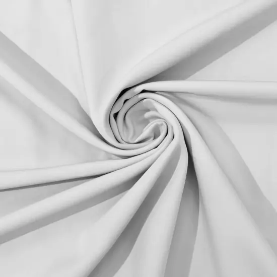 1 Yard Matte Bridal Crepe Fabric Lightweight Dull Stretch For Evening & Casual Wear Off White {1}