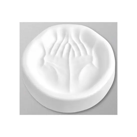 8.5" x 7.5" x 1.5" Open Hands Glass Fusing Frit Casting Kiln Mold {2}