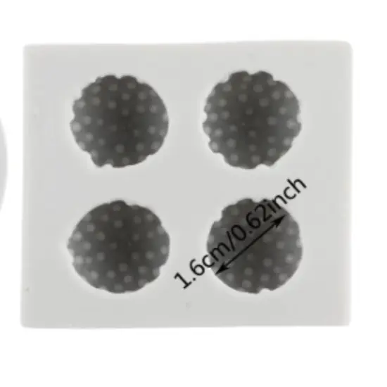4-Cavity Strawberry Silicone Mold 1 Pieces {4}