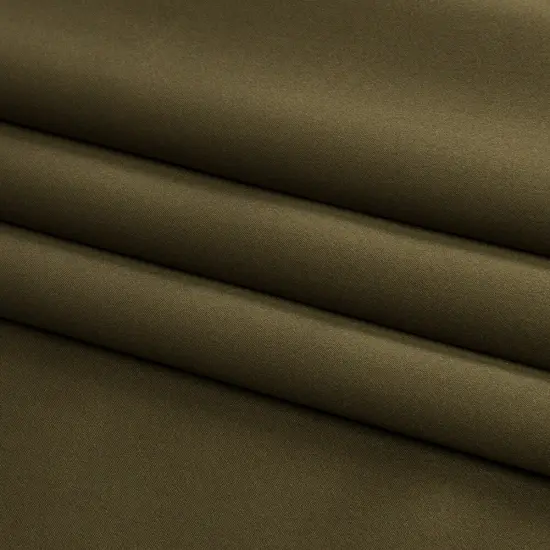 1 Yard Stretch Silk Charmeuse Fabric in Olive Green for Dresses and Evening Wear 40 inch Width {3}