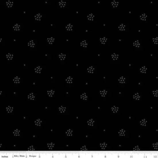 X's in Black (c16245-black) | Blackout | Riley Blake Designs | Riley Blake {1}