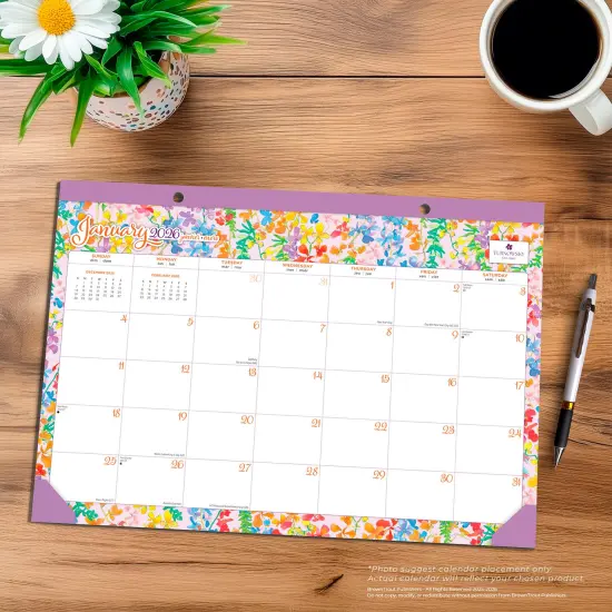 House of Turnowsky OFFICIAL | 2026 17 x 12 Inch Monthly Desk Pad Calendar {4}