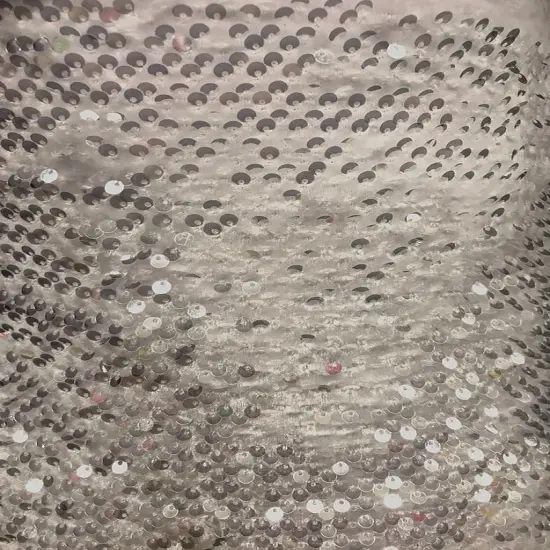 63" wide Velvet Sequin Stretch Fabric Polyester Spandex Embroidered Sparkle Knit by Yard Cherry {4}