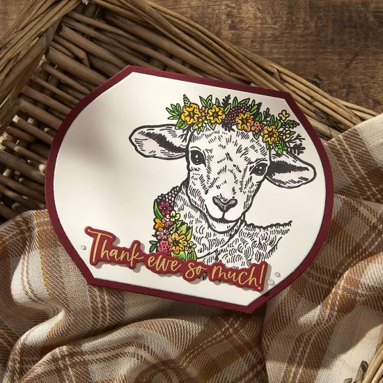 Spellbinders BetterPress Plate & Die Set by Justine Dvorak-Cotton Ball {5}