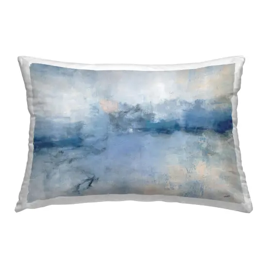 Blue Seaside Impressions Decorative Printed Throw Pillow Design by Julia Purinton, 14 x 7 x 20 {1}