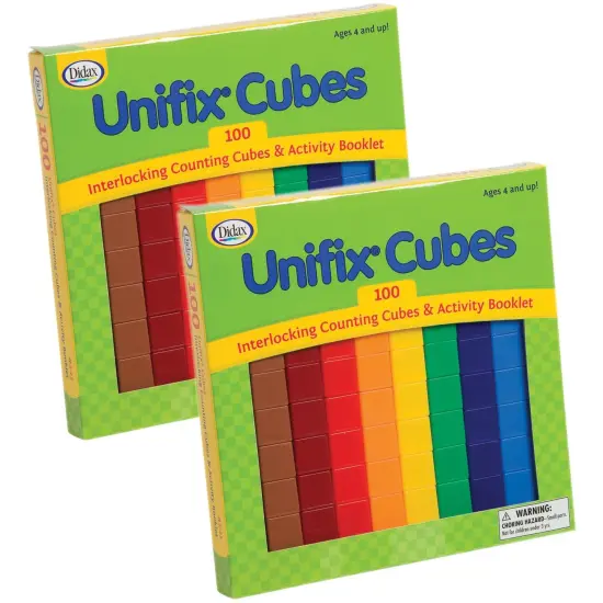 UNIFIX&reg; Cube Set, 100 Per Pack, 2 Packs {1}