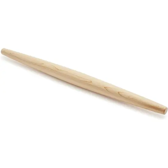 Fletchers Mill Rolling Pin French Style Dough Roller Handcrafted Hardwood 20 inch {3}