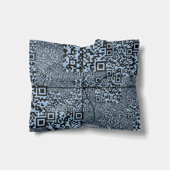 QR Code Gift Wrap IX {1}