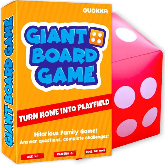 Giant Board Game | Fun Family Game with Jumbo Dice {1}
