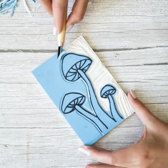 Linocut Printmaking Kit {4}