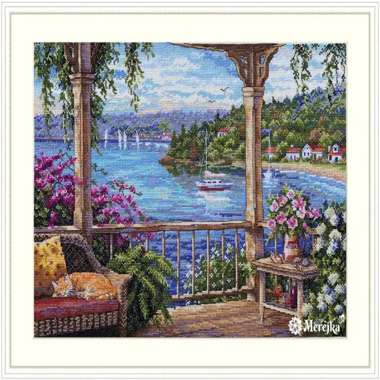 Tranquility K-184 Counted Cross-Stitch Kit {1}