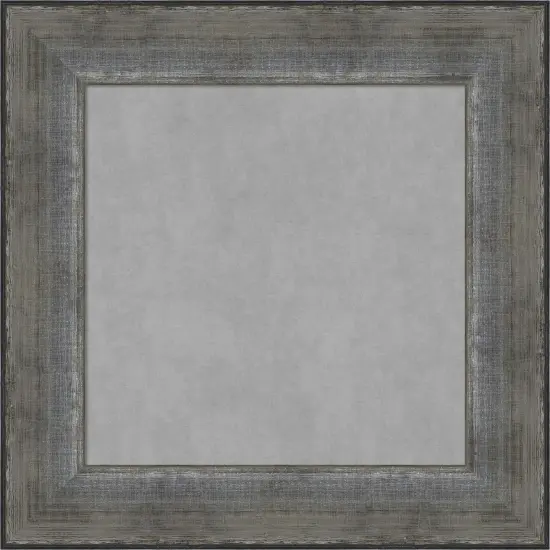 Forged Pewter Wood Framed Magnetic Board {1}