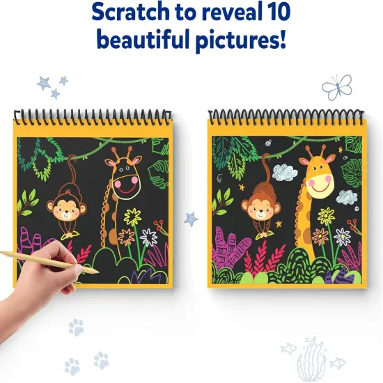 Scratch Art Book for Kids {3}