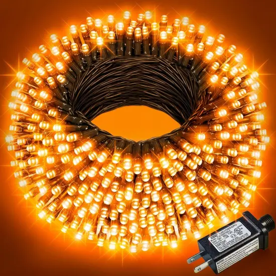 100FT 300 LED Halloween String Lights for Outside {1}