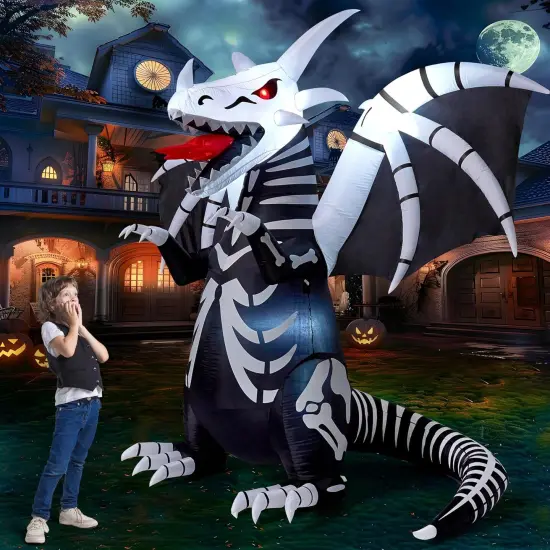 8 FT Tall Halloween Inflatables Outdoor Decoration {1}