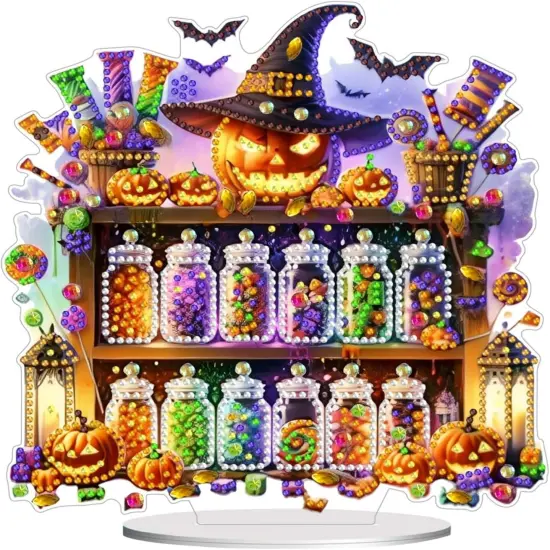 DIY Diamond Art Painting Halloween {1}