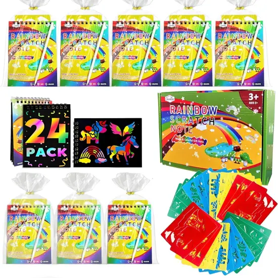 Party Favors for Kids 4-8, Scratch Art {1}