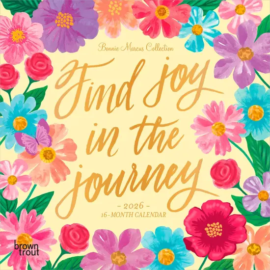 Bonnie Marcus OFFICIAL | 2026 7 x 14 Inch (Hanging) Monthly Mini Wall Calendar {1}