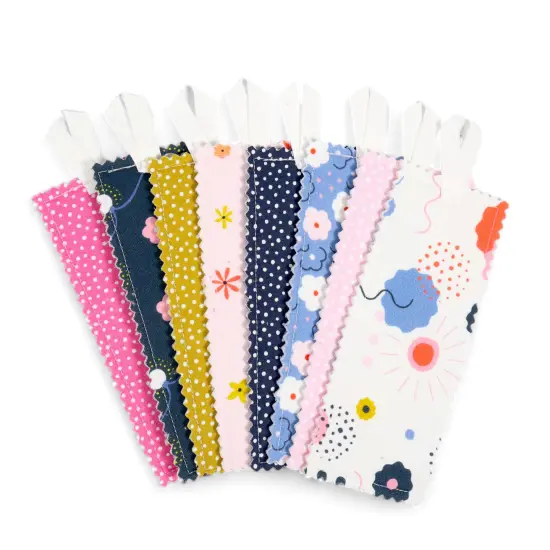 Crosscut Sewing Co.&reg; Bookmark Sewing Project Kit for Beginners Cozy floral {3}