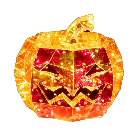 Halloween Holographic Jack-O-Lantern {1}