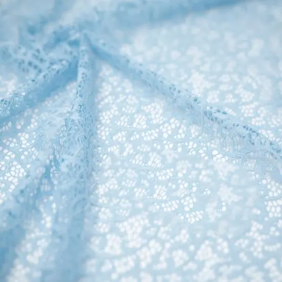 1 Yard Gabrielle Stretch Lace Fabric 58/60" Wide Lilac {2}