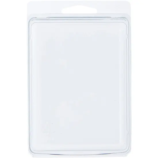 Collecting Warehouse Clear Plastic Clamshell Package / Storage Container, 4.1875" H x 3" W x 1.25" D {1}