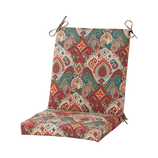 High Back Dining Chair Pad Sunset {6}