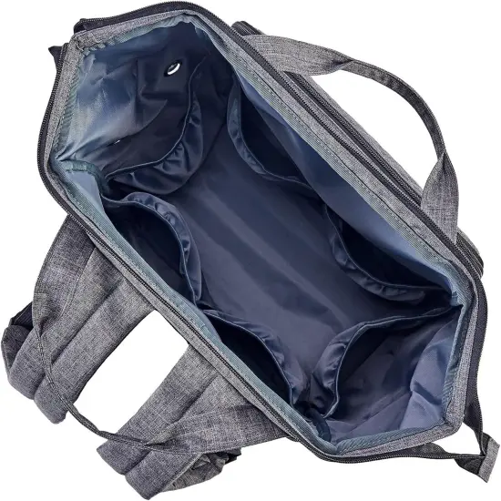 Crochet Bag Organizer (Grey) {3}