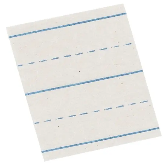 School Smart Storybook Paper, 7/8 Inch Rule, 18 x 12 Inches, 500 Sheets {1}