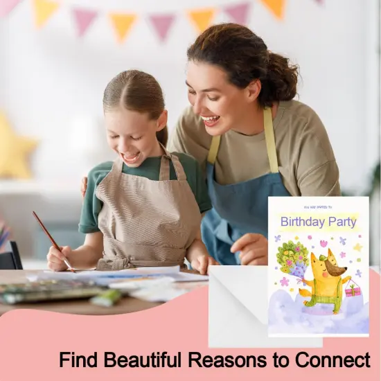 50 Pack Blank Watercolor Cards with Envelopes {4}