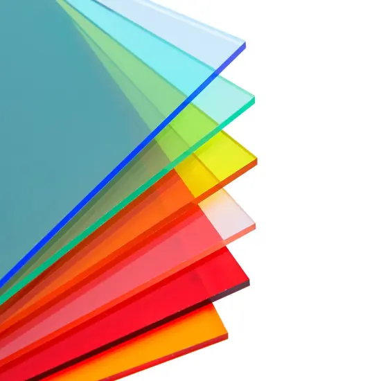 6 Pack Colored Acrylic Sheets 1/8 Thick, Translucent Plastic Plexiglass for Laser Cutting (11.7 x 11.8 x 0.1 In, 6 Colors) Multicolor {7}