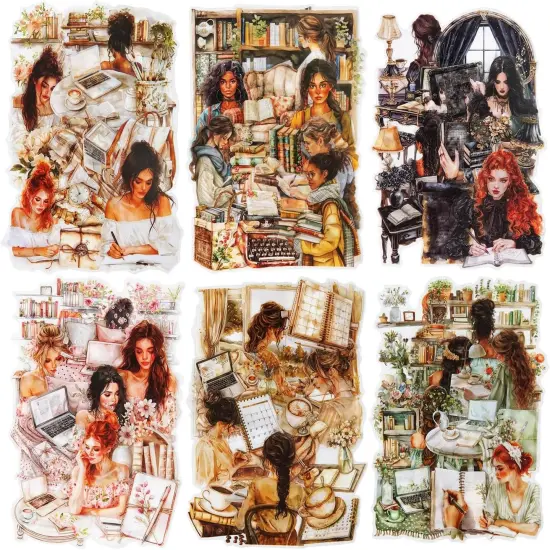 120Pcs Planners Daily Routine Scrapbook Stickers {1}