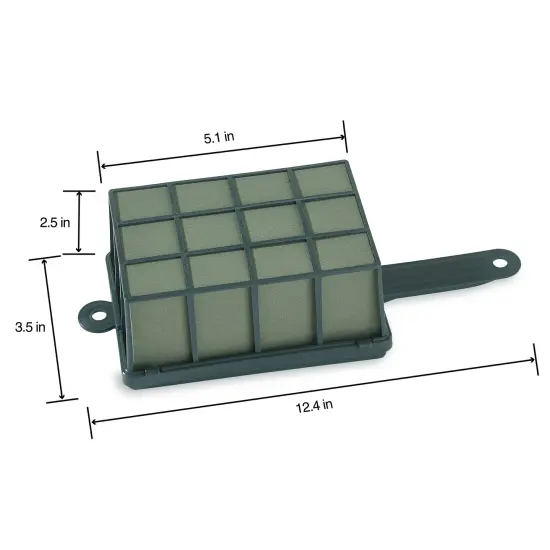 FloraCraft Floral Design Cage with Floral Artesia WetFM-3.5"X5.1"X12.4" {4}