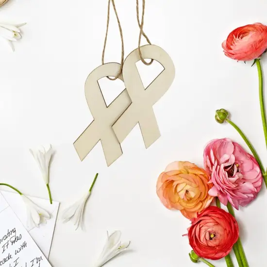 30 Pack 4 Inch Wood Ribbon Cutouts Cross Tie Crafts {3}