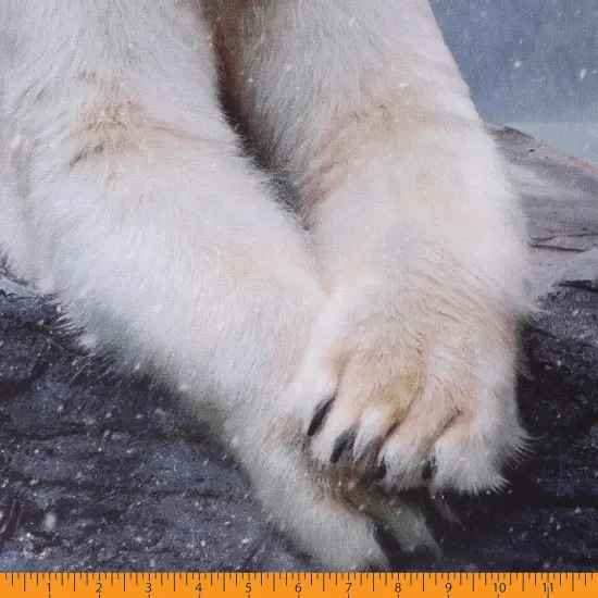 Mook Fabrics Wildlife Cotton Fabric [45 in. Wide] - By The Yard Bear (36" Panel) {2}