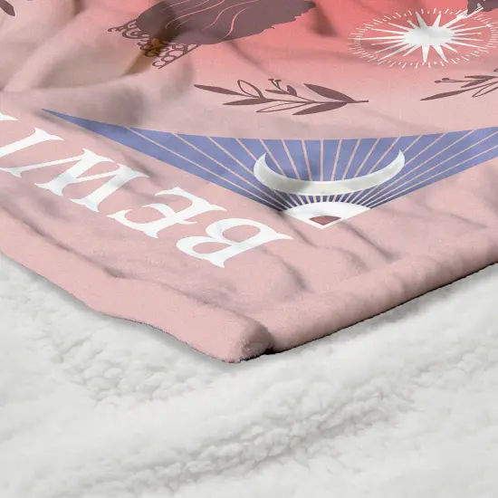 Universal Wicked Silk Touch Sherpa Throw Blanket Bewitching {5}