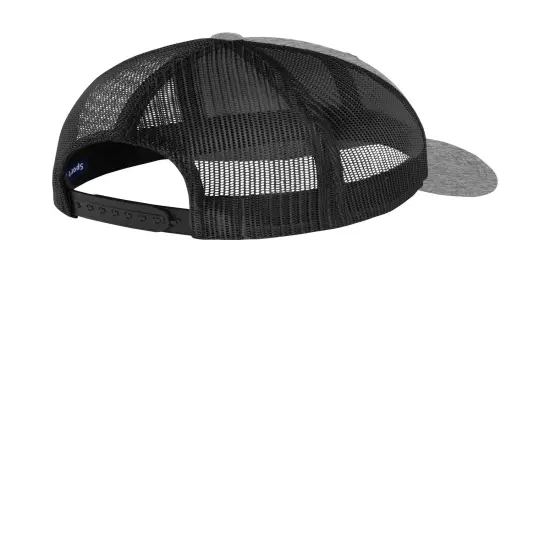 Sport-Tek&reg; YP Classics Retro Trucker Cap HtGrey/Blk {2}