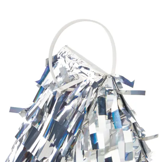 Pull String Star Pinata for Twinkle Twinkle Little Star Gender Reveal Decorations and Birthday Party Supplies (Silver, 13x13x3 in), Ages 3-14 {6}