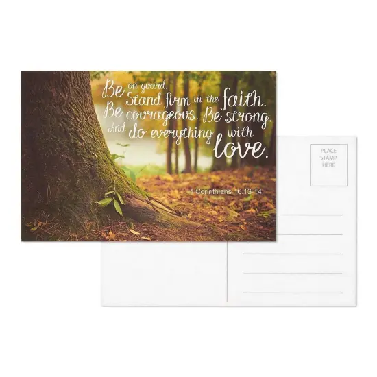 40 Pack Blank Bible Verse Postcards, All Occasion Inspirational Quotes from Christian Scripture, 20 Designs (4 x 6 In) {5}