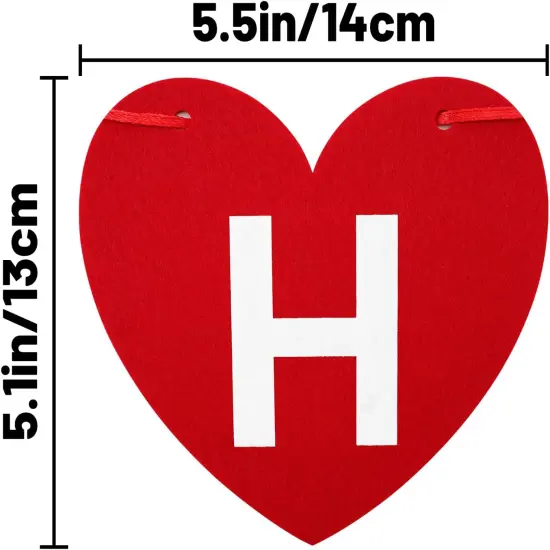 Pre-Strung Happy Anniversary Banner - No DIY Felt Wedding Anniversary {2}