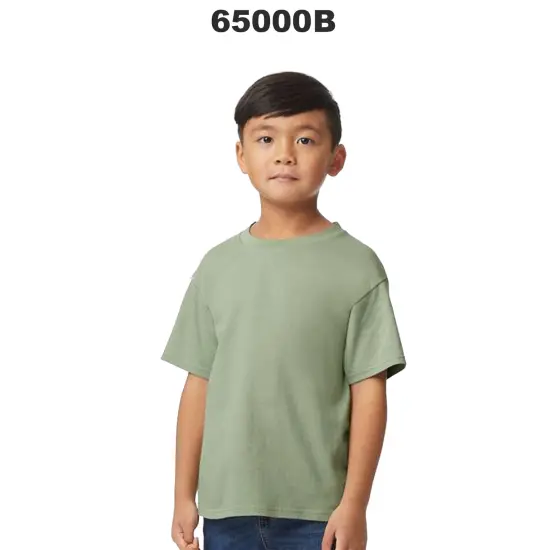 Gildan&reg; Softstyle Youth Midweight Crewneck Short Sleeve T-Shirt Sport grey {3}